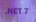 Microsoft .NET 7 logo on purple background